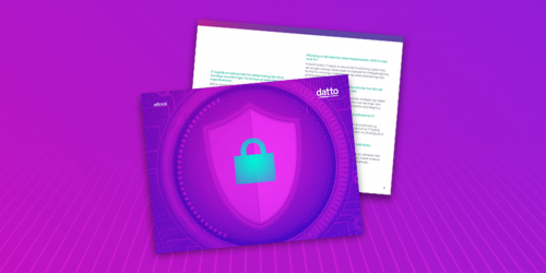Datto KMU-Cybersecurity-Bericht für MSPs